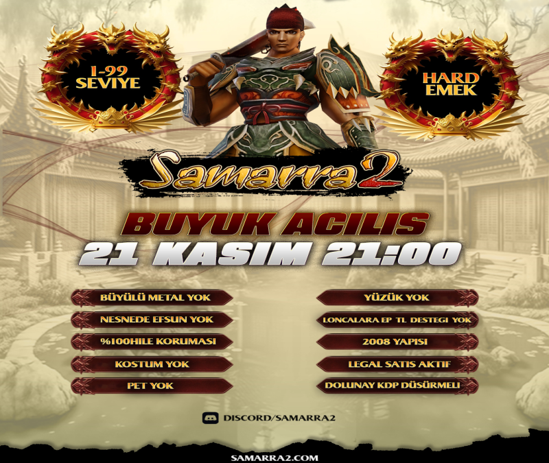 Samarra2, Samarra2 pvp, Samarra2 oyna, Samarra2 kayit, Samarra2 tanitim, metin2 pvp, metin2 pvp server, metin2 pvp serverler